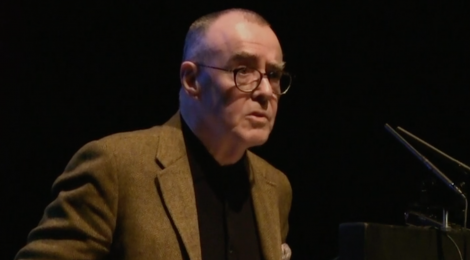 Ciaran Carson reading at Newcastle Poetry Festival 2018