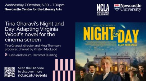 Tina Gharavi's Night and Day: Adapting Virginia Woolf's novel for the cinema screen  at The Curtis Auditorium, Newcastle
